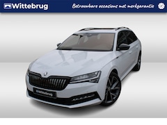 Skoda Superb Combi - 1.4 TSI iV 218pk Sportline DSG Automaat / Panorama schuifdak / LM 19 inch / 360 camera / N