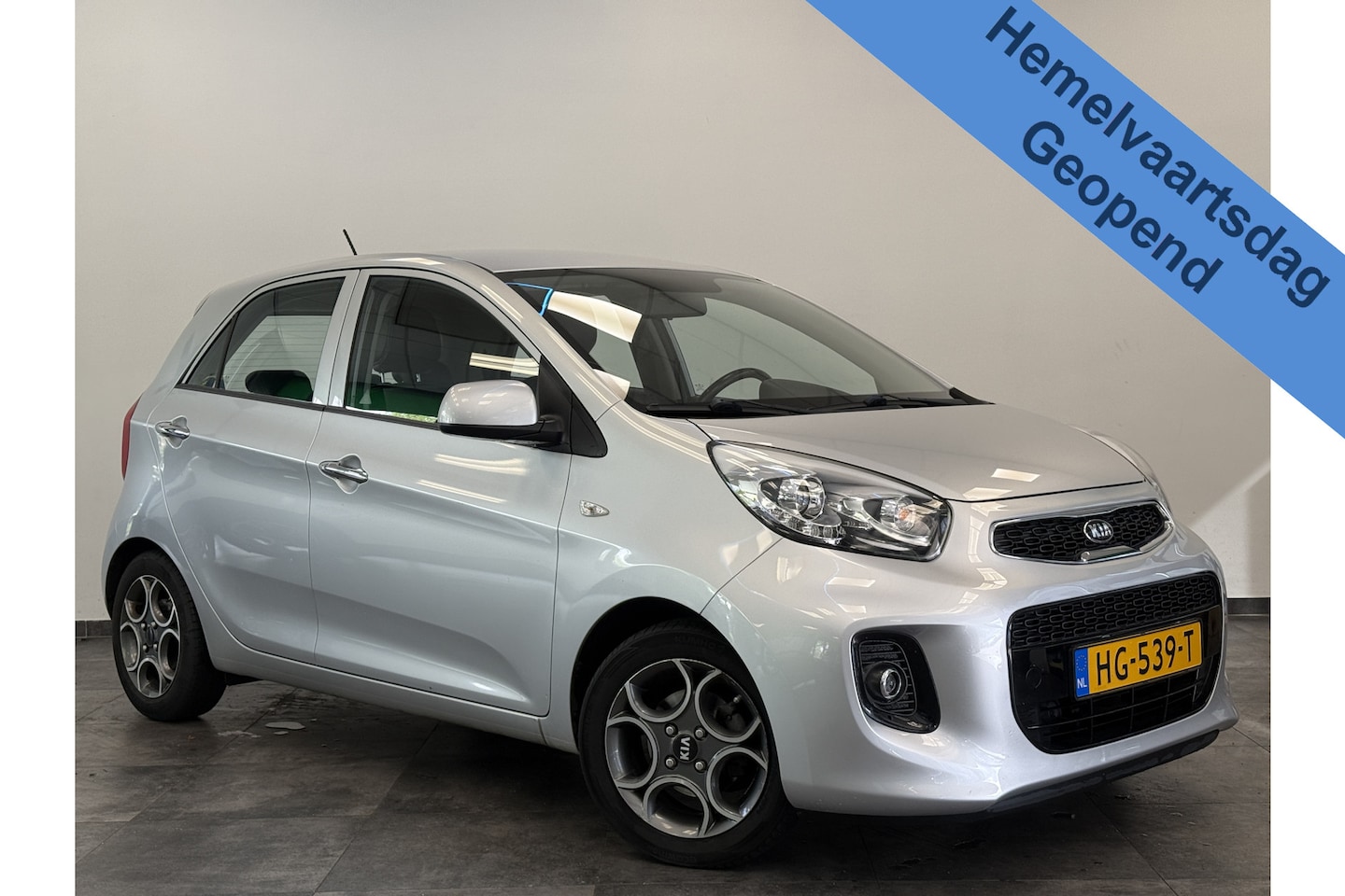 Kia Picanto - 1.0 CVVT DynamicLine 5-Drs. ClimateControl CruiseControl Lmv * Hemelvaartsdag geopend van - AutoWereld.nl