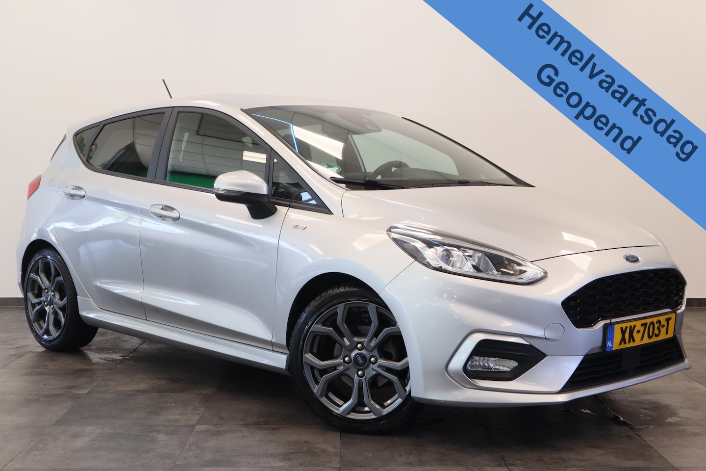 Ford Fiesta - 1.0 EcoBoost ST-Line Navigatie Clima Parkeersensor achter * Hemelvaartsdag geopend van 12: - AutoWereld.nl