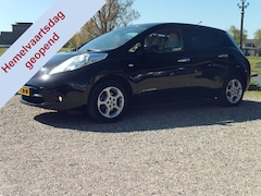 Nissan LEAF - Base 24 kWh Automaat - Airco - Navigatie accu 110 km Hemelvaartsdag geopend van 09:00- tot