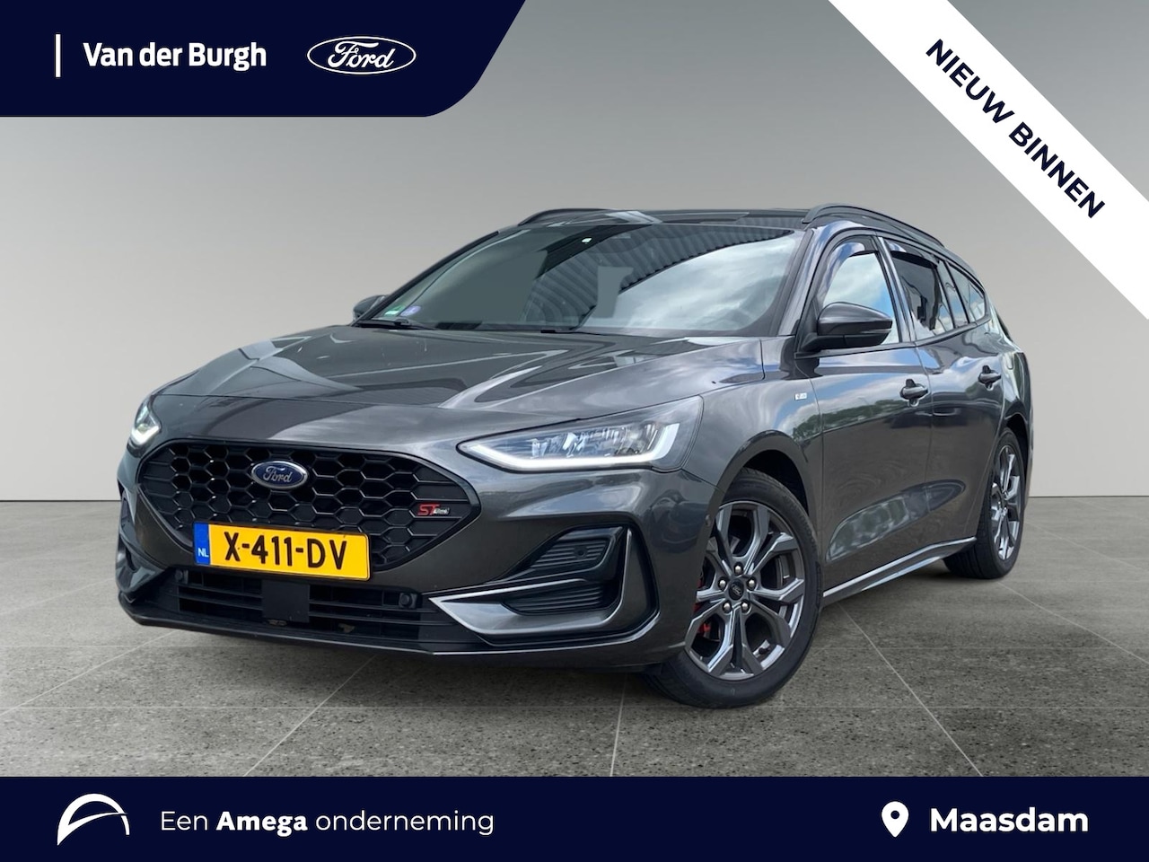 Ford Focus Wagon - ST-Line X 1.0 EcoBoost Hybrid 125pk Trekhaak - WinterPack - Driver Assistance Pack - Hands - AutoWereld.nl