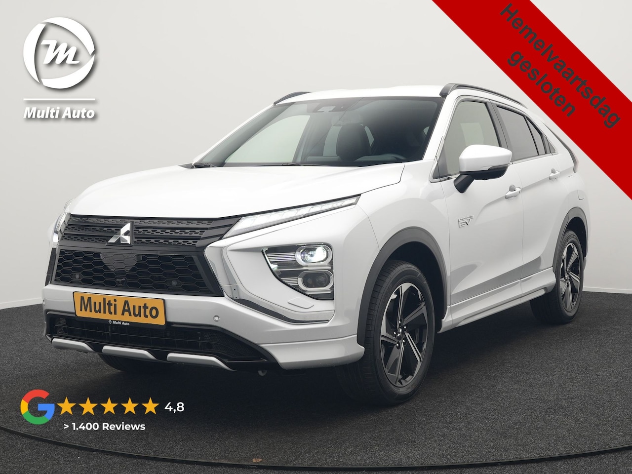 Mitsubishi Eclipse Cross - 2.4 Intense+ PHEV 188pk Dealer O.H. | Trekhaak Afn. | 360 Camera | Adaptive Cruise | Leder - AutoWereld.nl