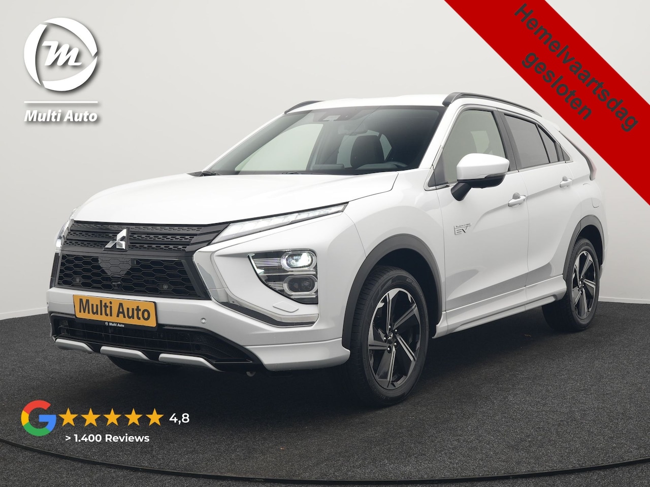 Mitsubishi Eclipse Cross - 2.4 Intense+ PHEV 188pk Dealer O.H. | Trekhaak Afn. | 360 Camera | Adaptive Cruise | Alcan - AutoWereld.nl
