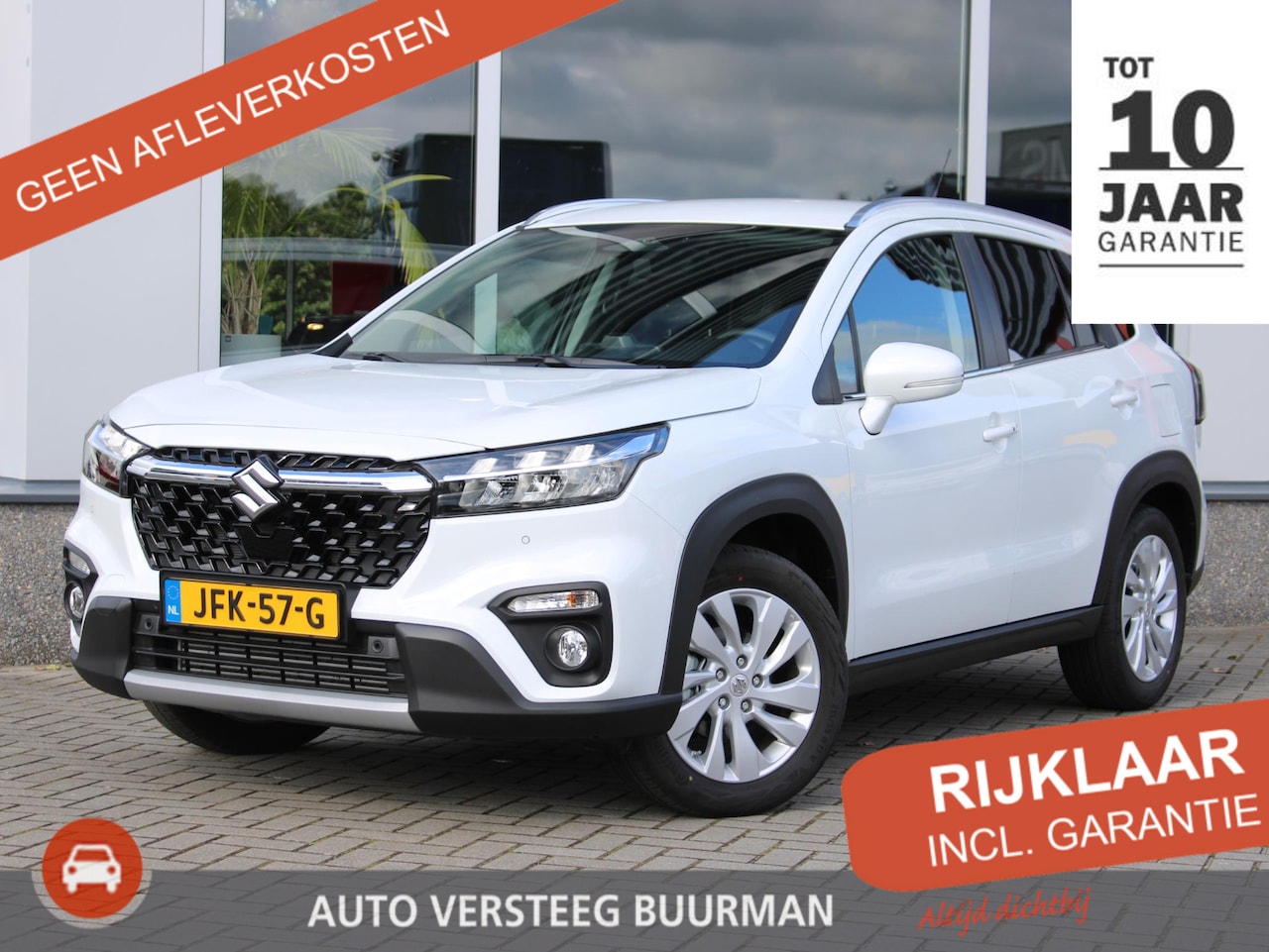 Suzuki S-Cross - 1.4 Boosterjet Smart Hybrid Select Adaptieve Cruise en Climate Control, Carplay/Android Au - AutoWereld.nl