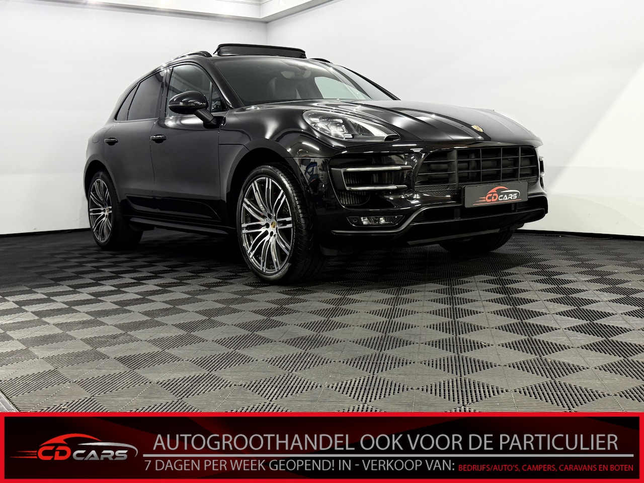 Porsche Macan - 3.6 Turbo Panoramadak, Camera, Navi, Leder, Bose geluidsysteem, Elektrische achterklep, Me - AutoWereld.nl