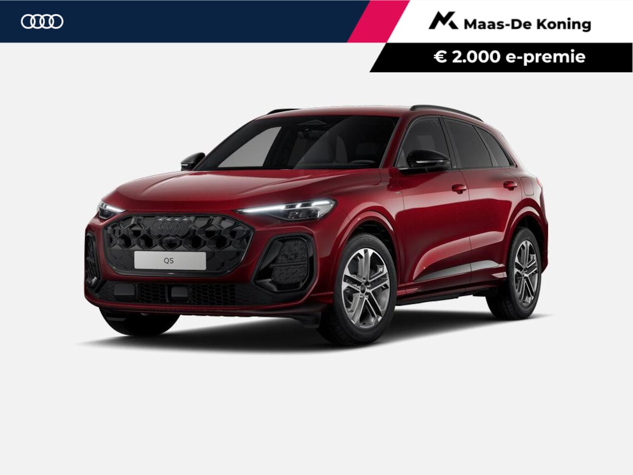 Audi Q5 - 2.0 TFSI e-hybrid quattro S edition 299 PK · Tech plus · Trekhaak elek. wegklapbaar · MMI - AutoWereld.nl