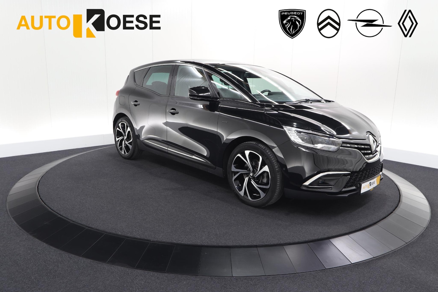 Renault Scénic - TCE 160 EDC Black Edition | Trekhaak | Adaptieve Cruise Control | BOSE Premium Audio | Pan - AutoWereld.nl