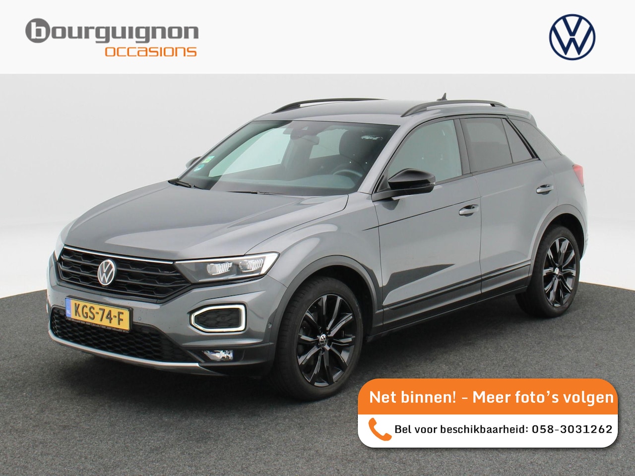 Volkswagen T-Roc - 1.5 TSi 150 Pk Automaat Sport Business R-Line | Black Style | Camera | Stoelverwarming | A - AutoWereld.nl