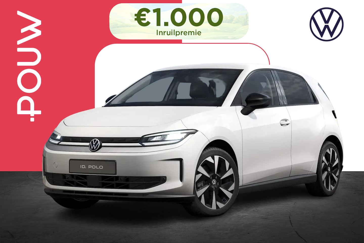 Volkswagen ID.Polo - 211pk Life First Edition 52 kWh | 17"  Velgen | Stoelverwarming - AutoWereld.nl