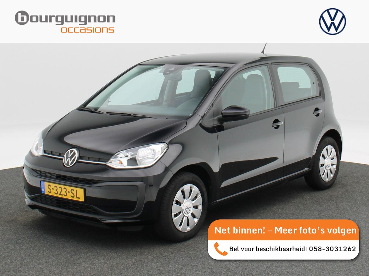 Volkswagen Up! - 1.0 5-deurs | Elektrische ramen | Airco | Bluetooth | 48.414 Km !! - AutoWereld.nl