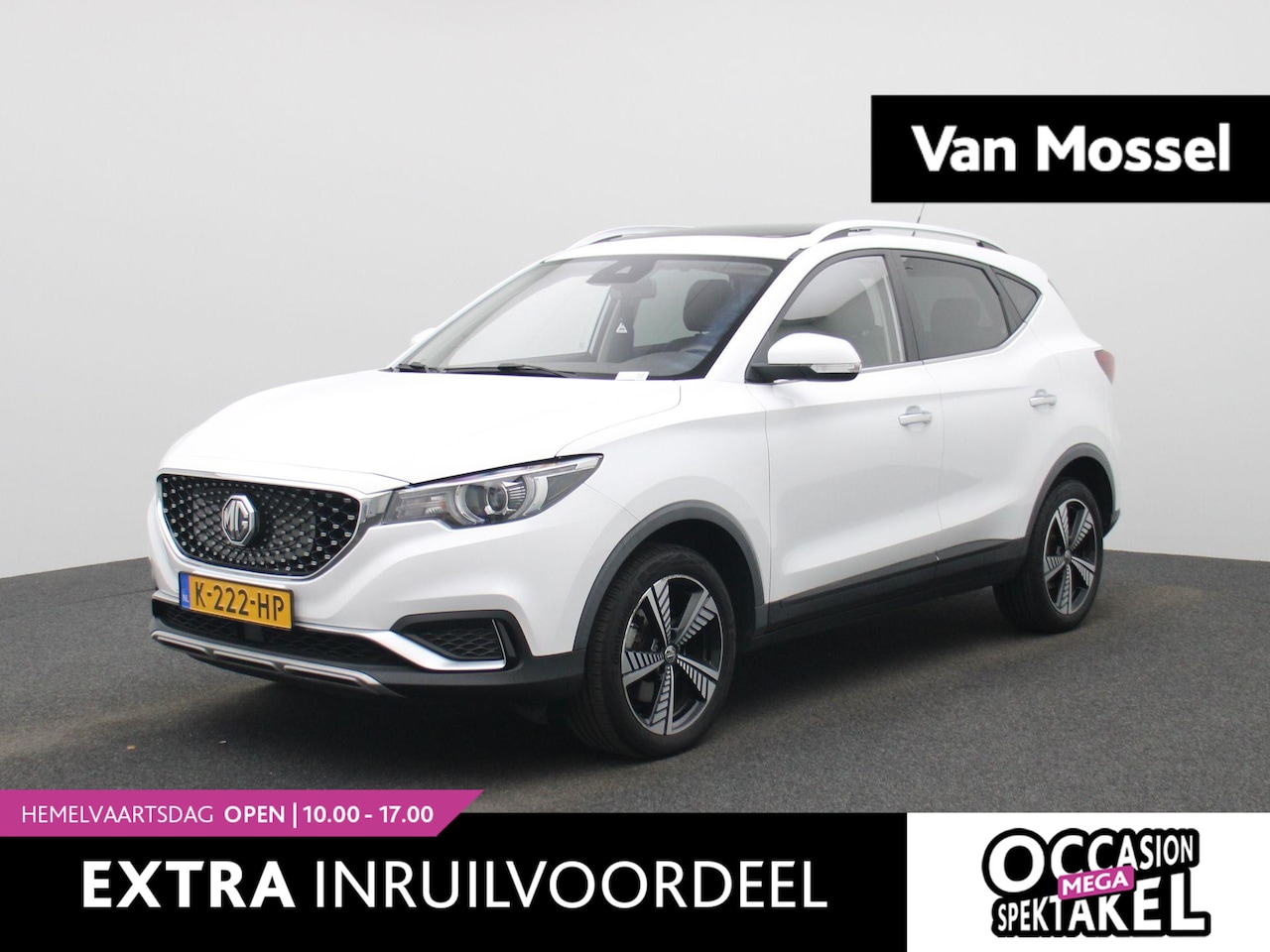MG ZS - Luxury 45 kWh | PANORAMADAK | NAVIGATIE | STOELVERWARMING | LEDEREN BEKLEDING | APPLE CARP - AutoWereld.nl