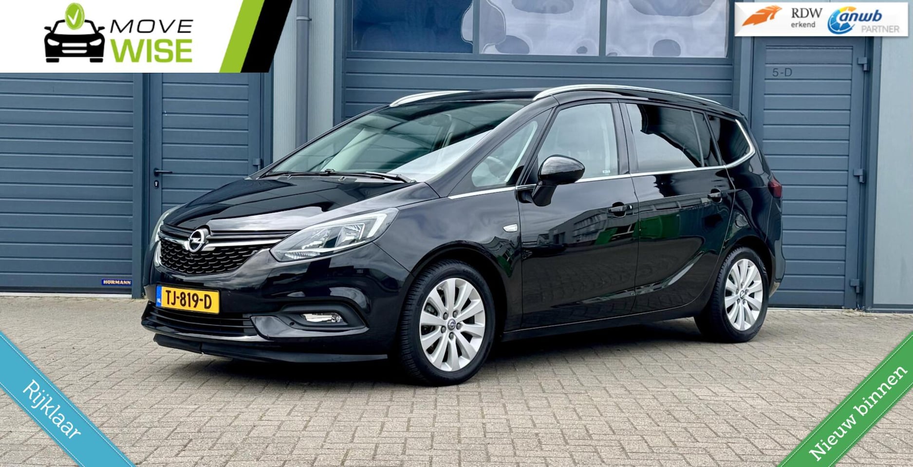 Opel Zafira - 1.4 - 140pk Turbo Innovation | 7 PERSOONS | AUTOMAAT | NIEUWE MODEL | TREKHAAK | RIJKLAAR - AutoWereld.nl