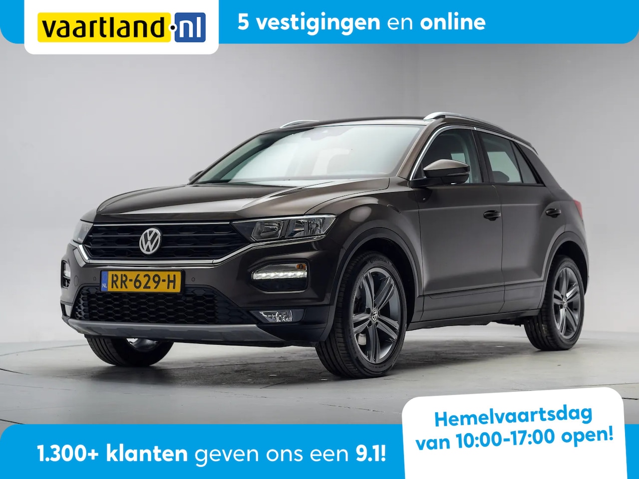 Volkswagen T-Roc - 1.0 TSI Style [ Navi Adapt.cruise Camera Climate ] - AutoWereld.nl