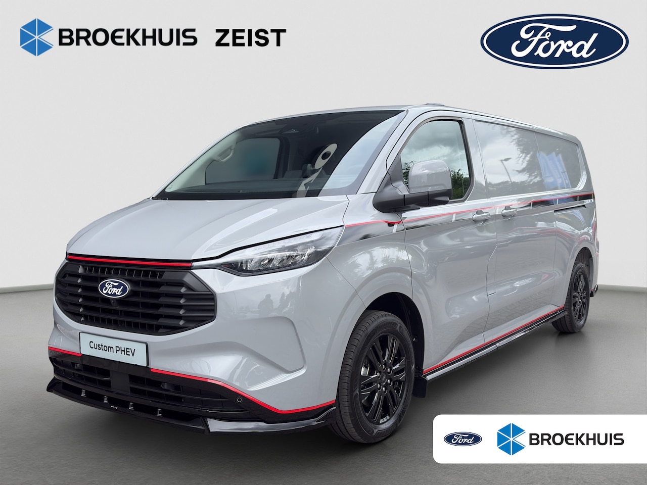 Ford Transit Custom - Grey Platinum 320 L2 Plug-in Hybrid - AutoWereld.nl