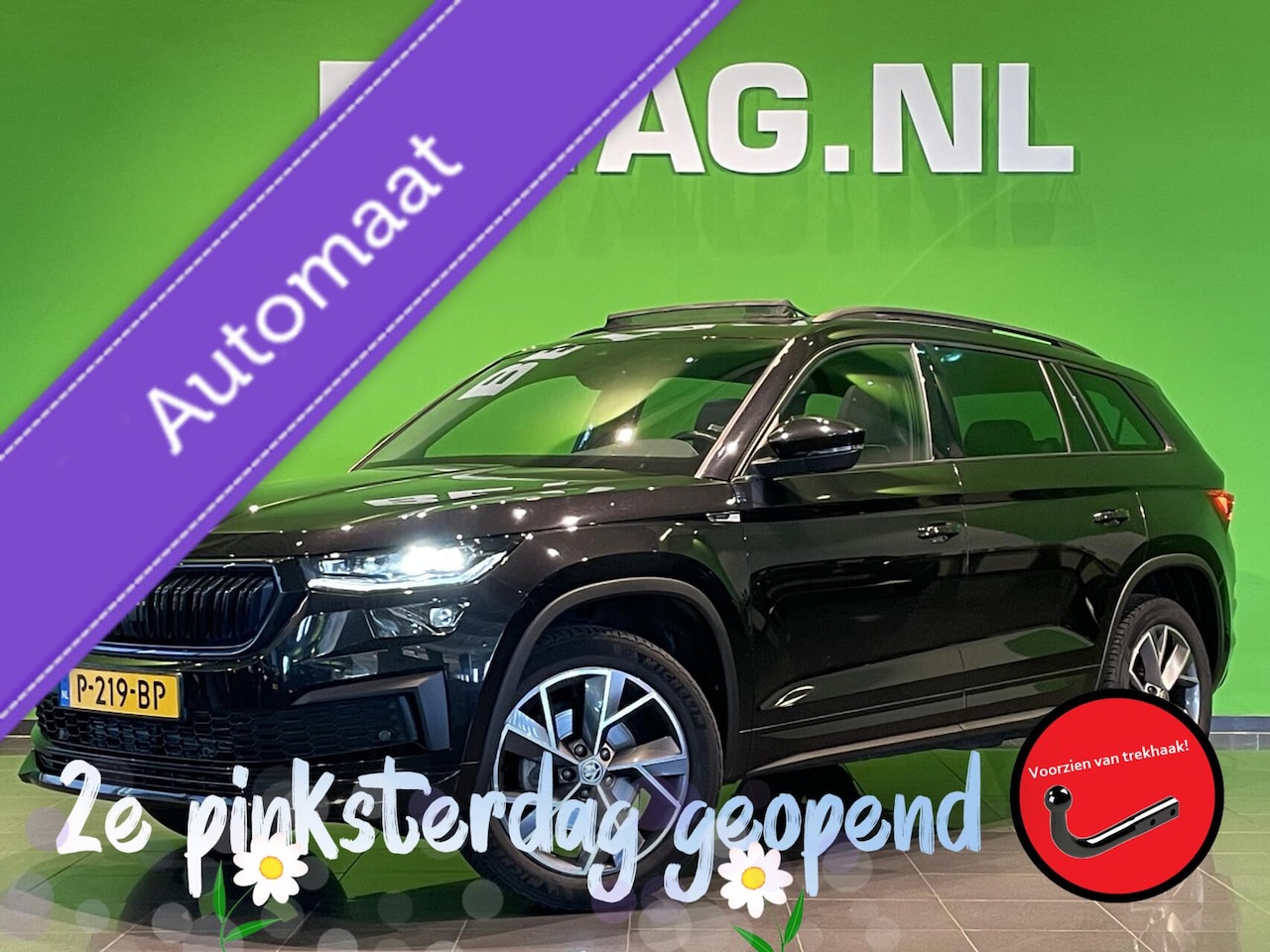 Skoda Kodiaq - 1.5 TSI Sportline Business 7p. | Panorama dak | - AutoWereld.nl