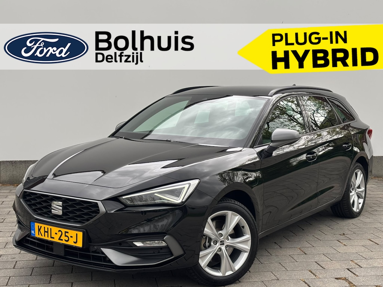 SEAT Leon Sportstourer - 1.5 TSI e-Hybrid 204pk FR Business | Trekhaak | Stoel- en stuurwiel verwarming | Adapt. Cr - AutoWereld.nl