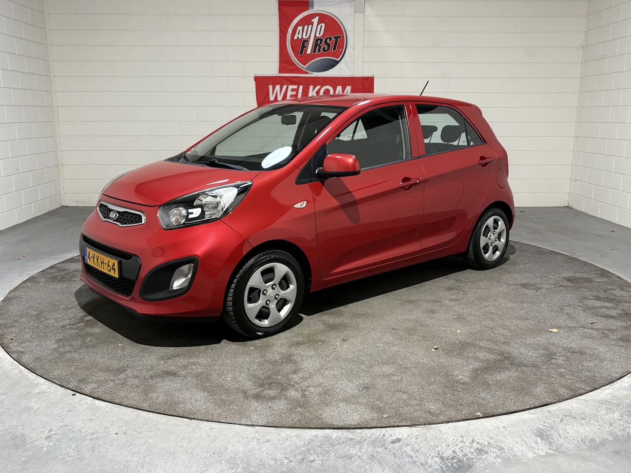 Kia Picanto - 1.2 CVVT ISG Comfort Pack 1.2 CVVT ISG Comfort Pack, Airco, 1e eigenaar, Volledig onderhouden, NL auto, Navigatie, B - AutoWereld.nl