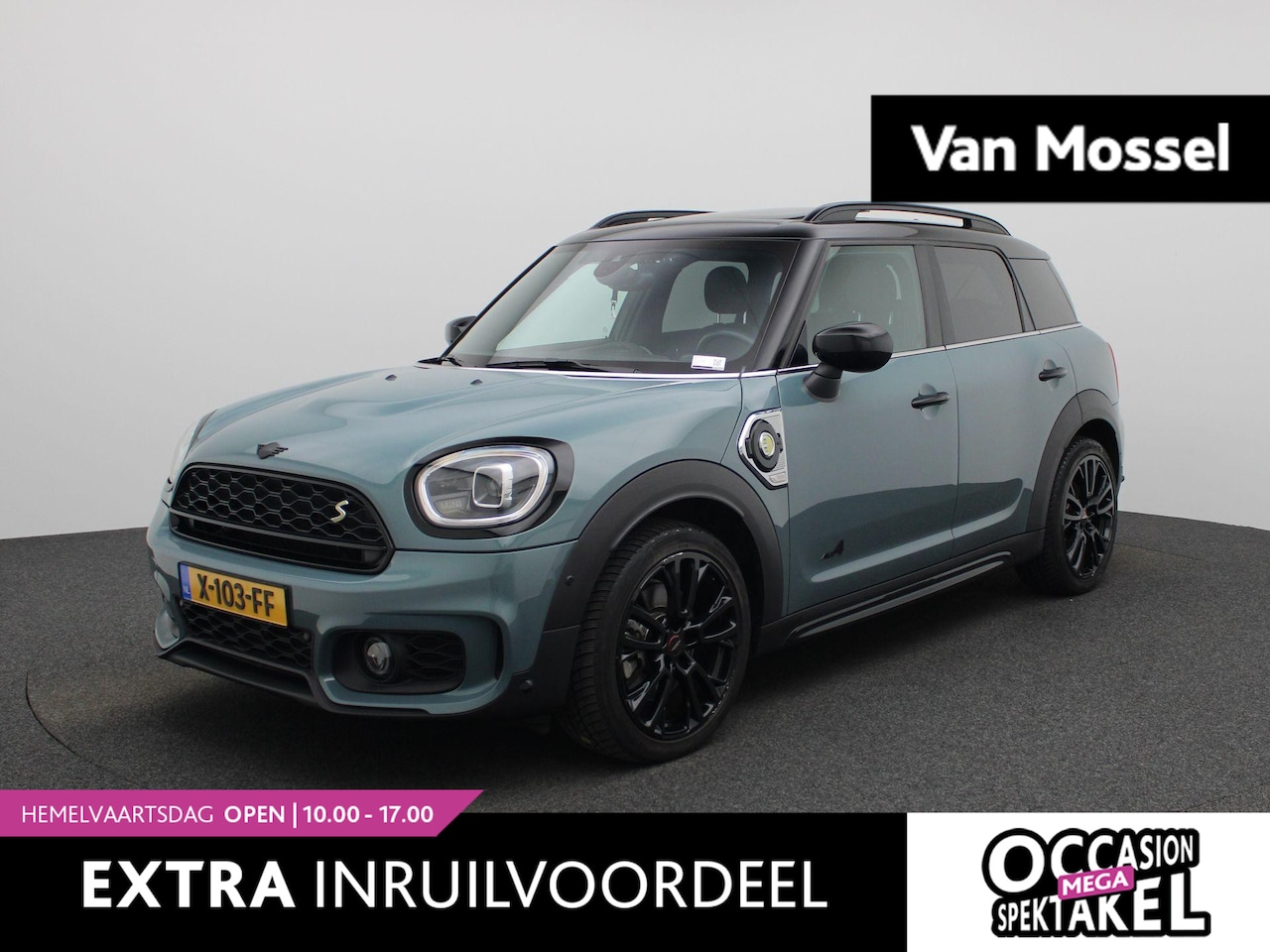 MINI Countryman - Mini 1.5 Cooper S E ALL4 John Cooper Works | Automaat | Apple Carplay / Android Auto | Cam - AutoWereld.nl