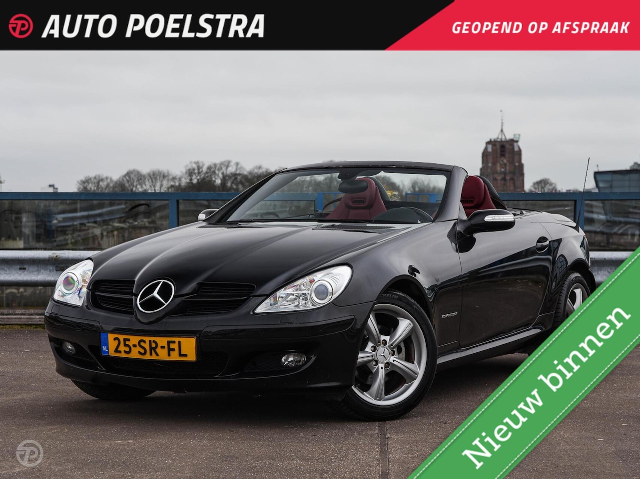 Mercedes-Benz SLK-klasse - 200 K. Aut. | Airscarf | Leder | Stoelverwarming | Cruise control | Navigatie | Bluetooth - AutoWereld.nl
