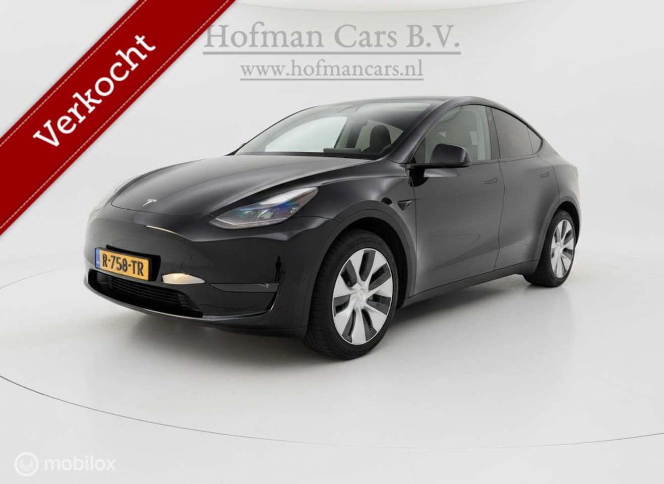 Tesla Model Y - RWD – SOH 92,6% - 12/2022 – 66.128 km – Zwart – (MOBA) - FABRIEKSGARANTIE - AutoWereld.nl