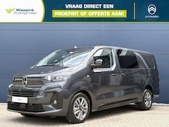 Citroën Jumpy - 2.2 BlueHDI 180 S&S L3 DC DUBBEL CABINE | Navigatie | 5-zits | Luxury pakket | Standkachel