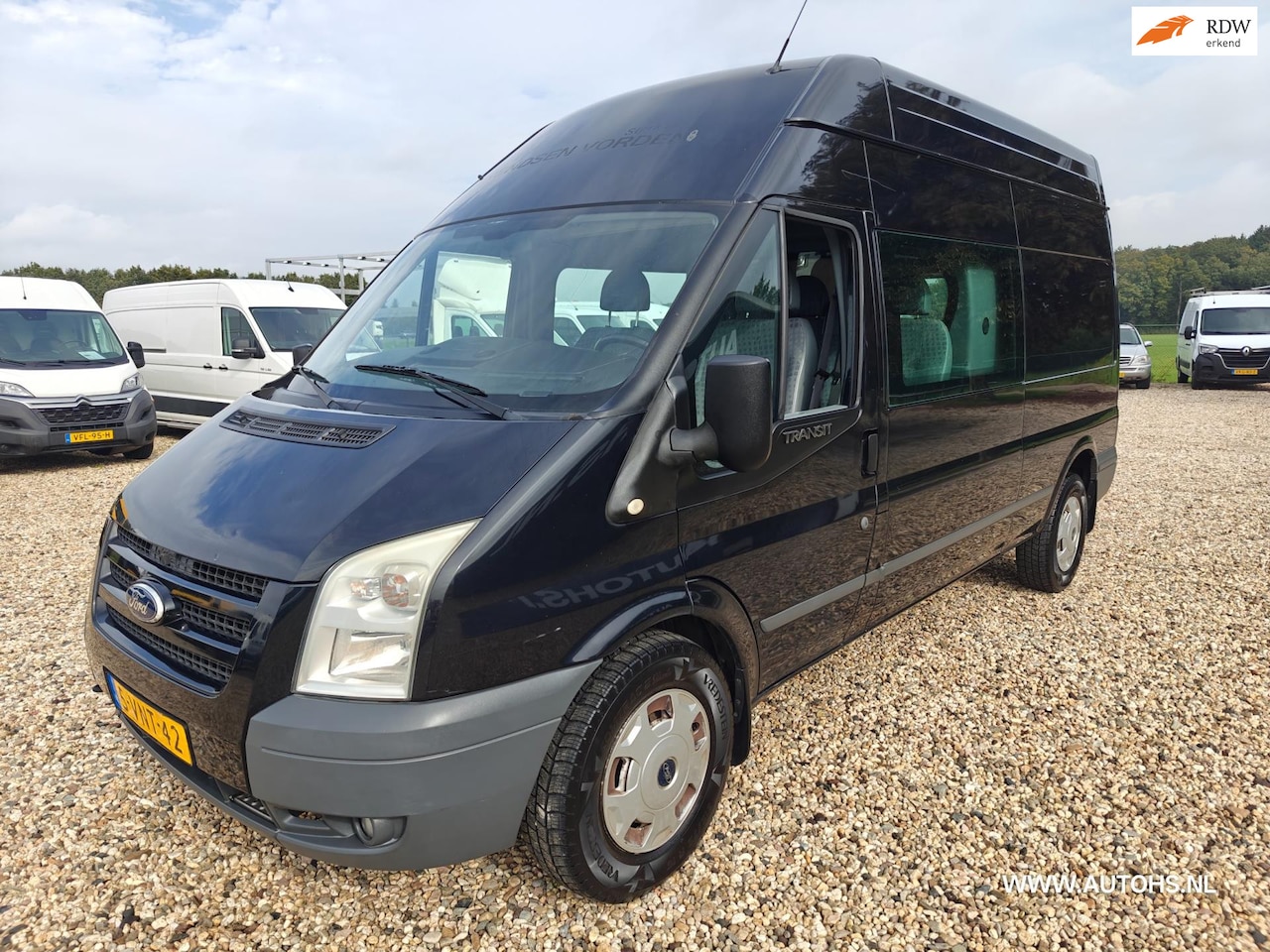 Ford Transit - 330L 2.4 140 pk TDCI Dubbele Cabine 5 Pers, H3 L2 , 1e Eig, Apk mei 2027 , Airco , Geen bt - AutoWereld.nl