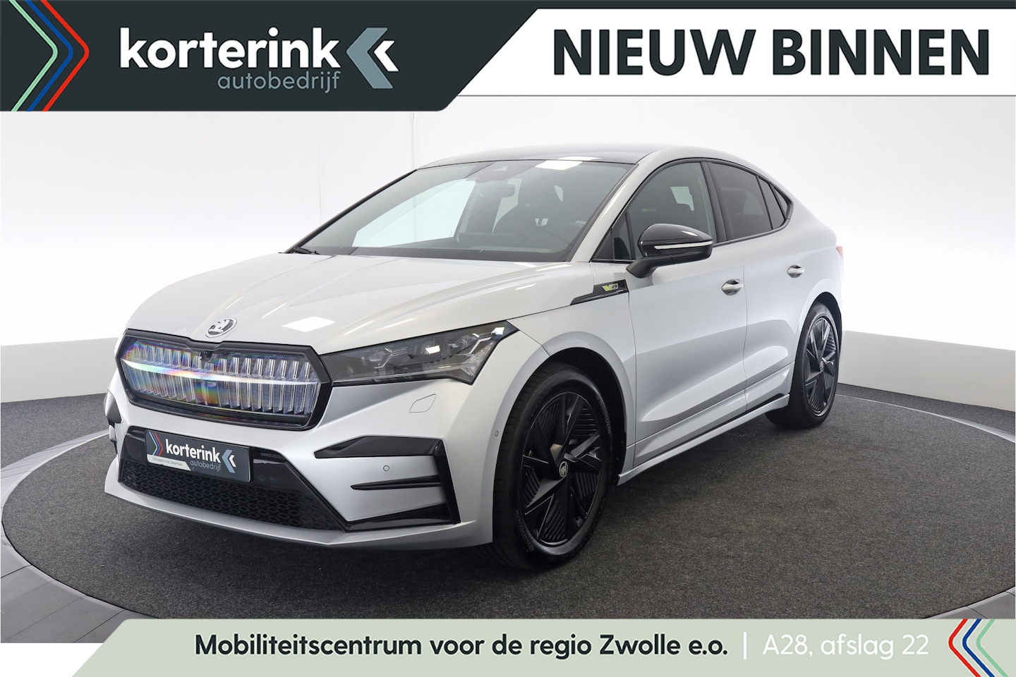 Skoda Enyaq Coupé iV - 80 RS | Trekhaak | Head-up | CANTON - AutoWereld.nl