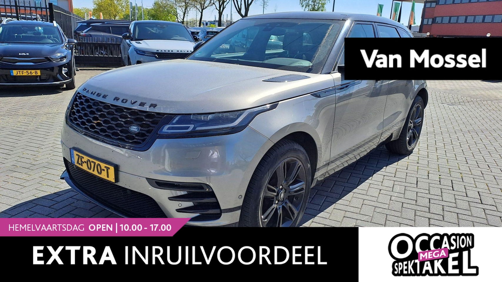 Land Rover Range Rover Velar - 2.0 P250 Turbo AWD R-Dynamic HSE VERWACHT !!!! | AUTOMAAT | PANORAMADAK | LEDER | STOELKOE - AutoWereld.nl