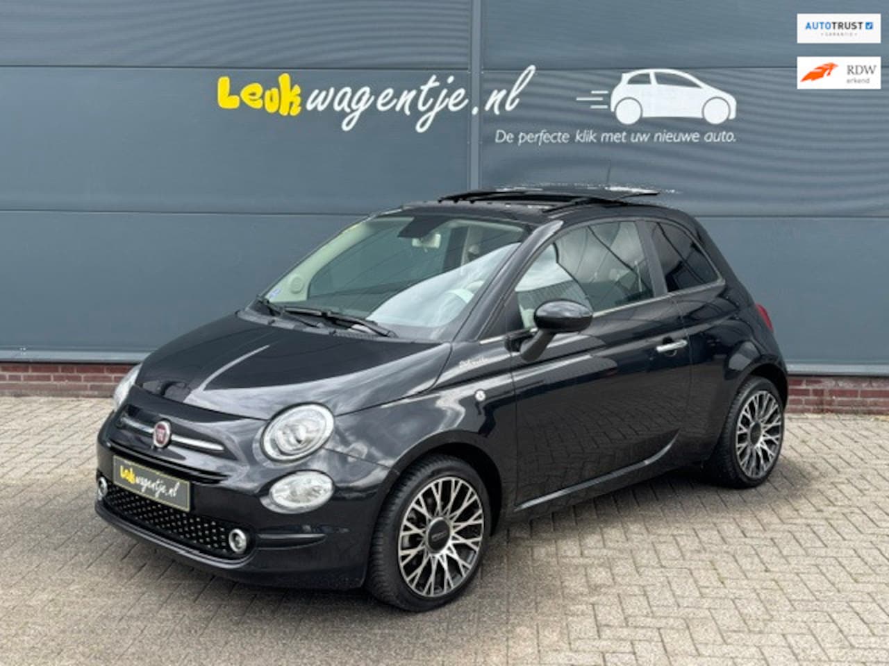 Fiat 500 - 1.0 Hybrid Dolcevita *schuifdak *carplay *climate - AutoWereld.nl