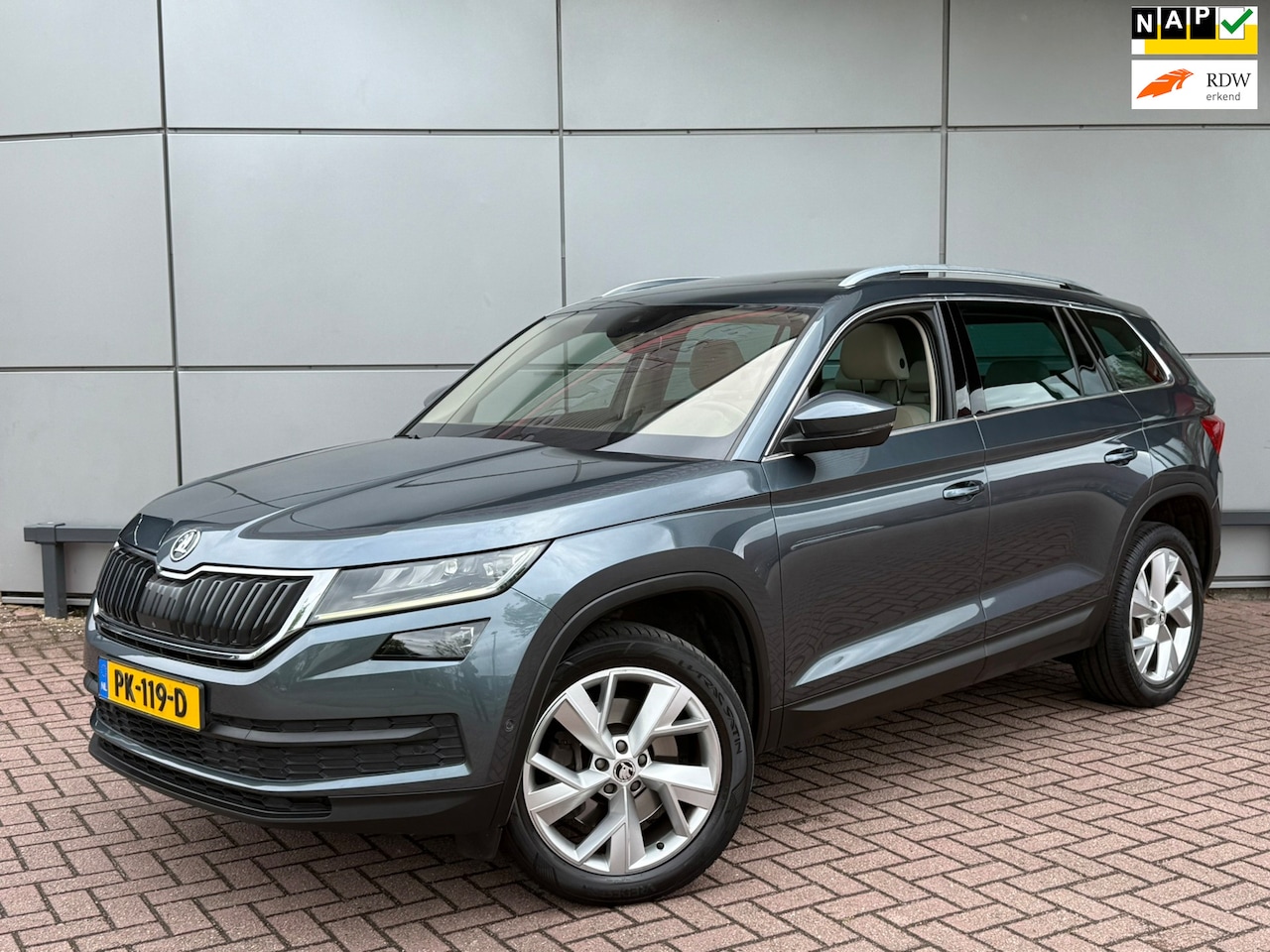 Skoda Kodiaq - 2.0 TSI 4x4 Style Business | Nederlandse Auto | 2200KG Trekgewicht | Leder | Pano | - AutoWereld.nl