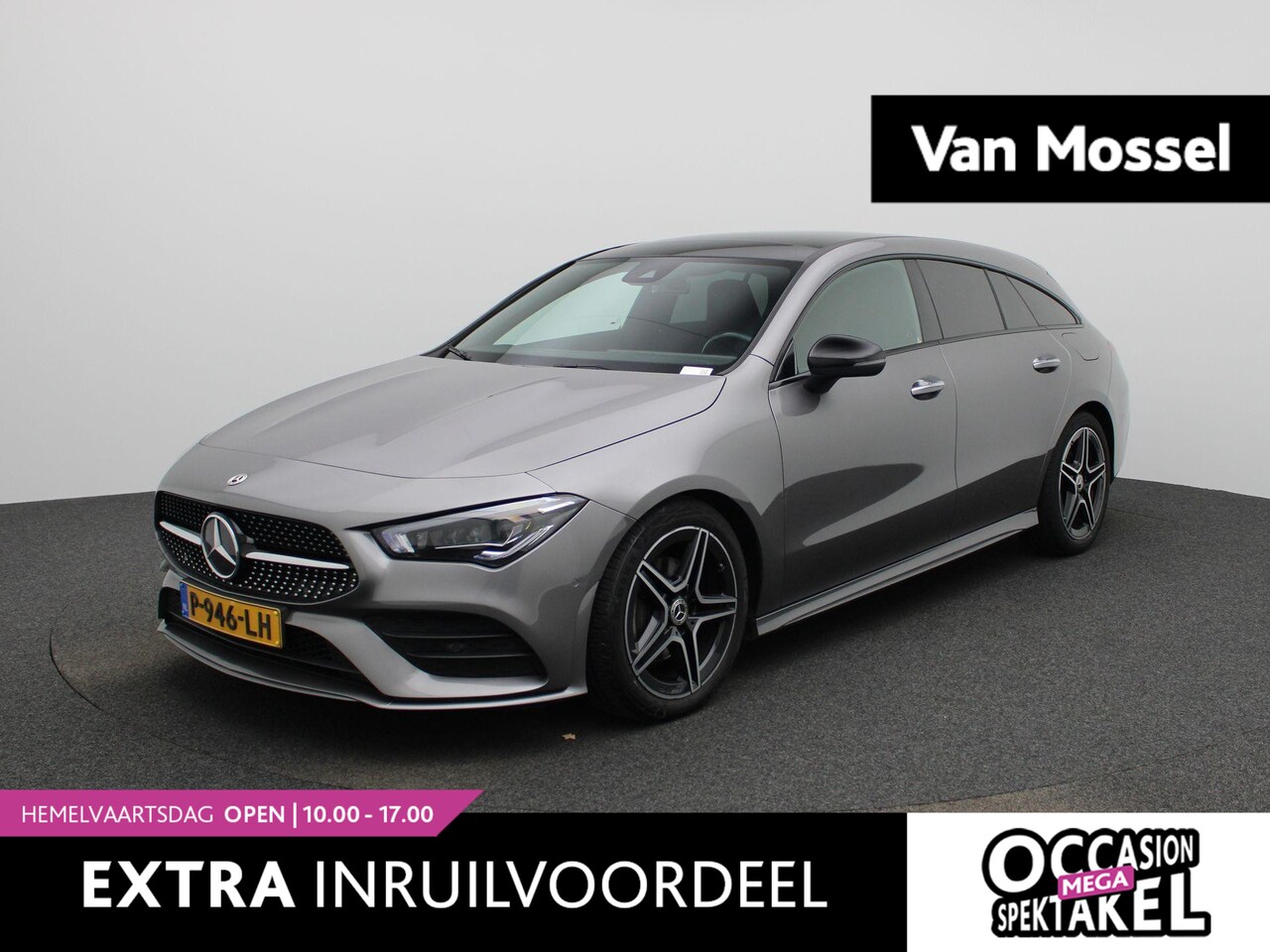 Mercedes-Benz CLA-klasse Shooting Brake - 180 Business Solution AMG | PANORAMADAK | ACHTERUITRIJCAMERA | MEMORY | SFEERVERLICHTING | - AutoWereld.nl