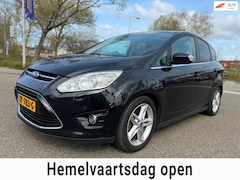 Ford C-Max - 1.6 EcoBoost Titanium / panorama / dealer.onderhouden / airco / cruise.control / navi / ca