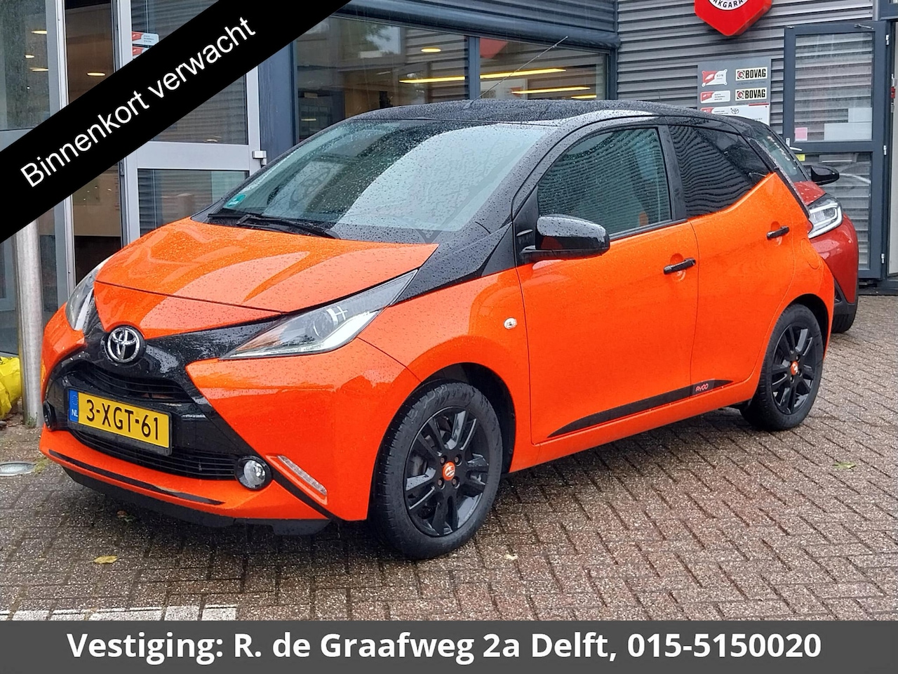 Toyota Aygo - 1.0 VVT-i X-Cite Bi-Tone | 1e eigenaar | Airco | Bluetooth | Camera | Privacy Glass | - AutoWereld.nl