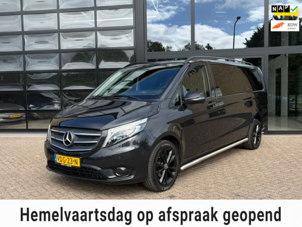 Mercedes-Benz Vito - 116 CDI Lang | Sportieve Glaslook | Airco - AutoWereld.nl