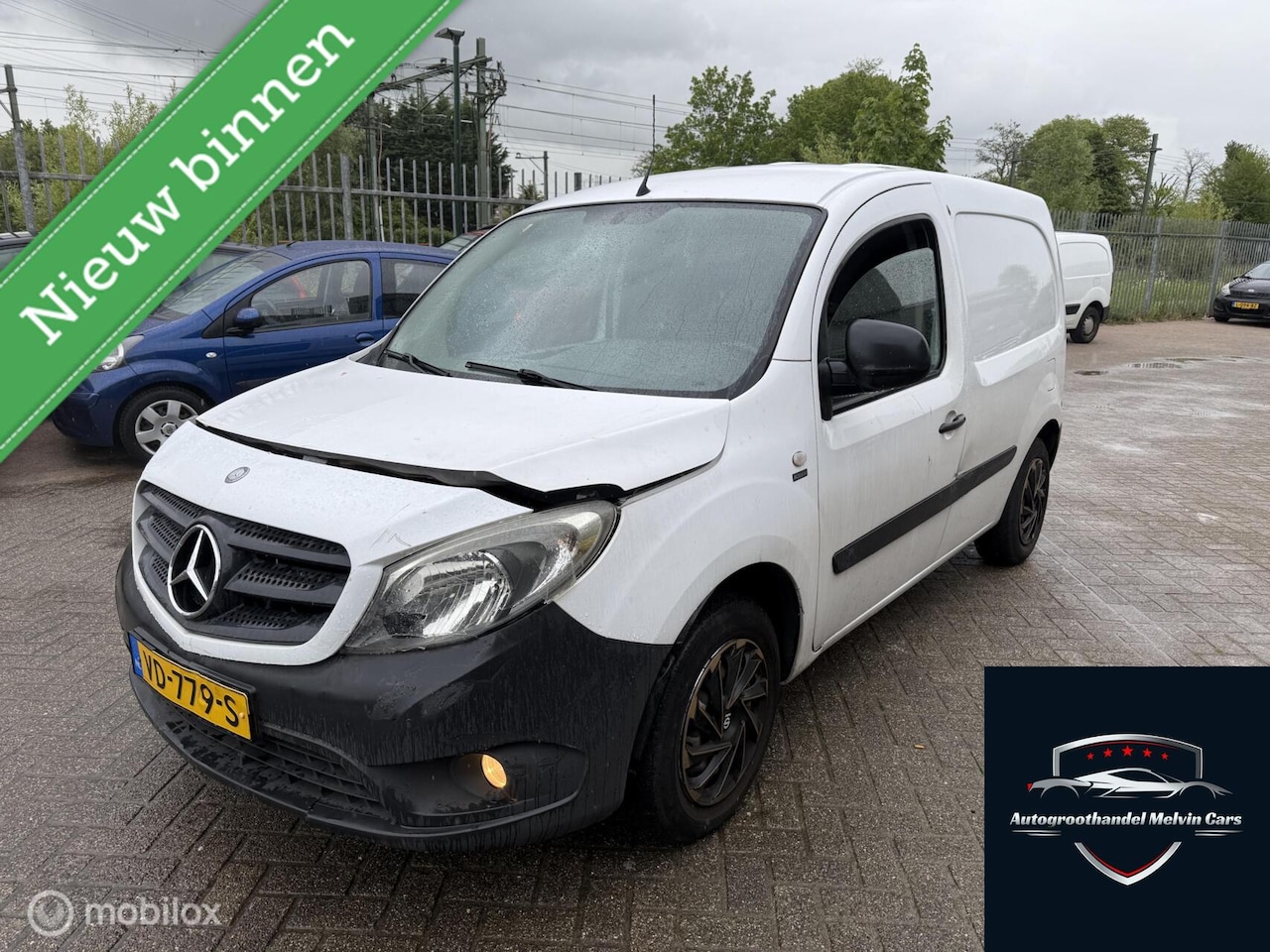 Mercedes-Benz Citan - bestel 108 CDI Airco Lichte voorschade Marge - AutoWereld.nl