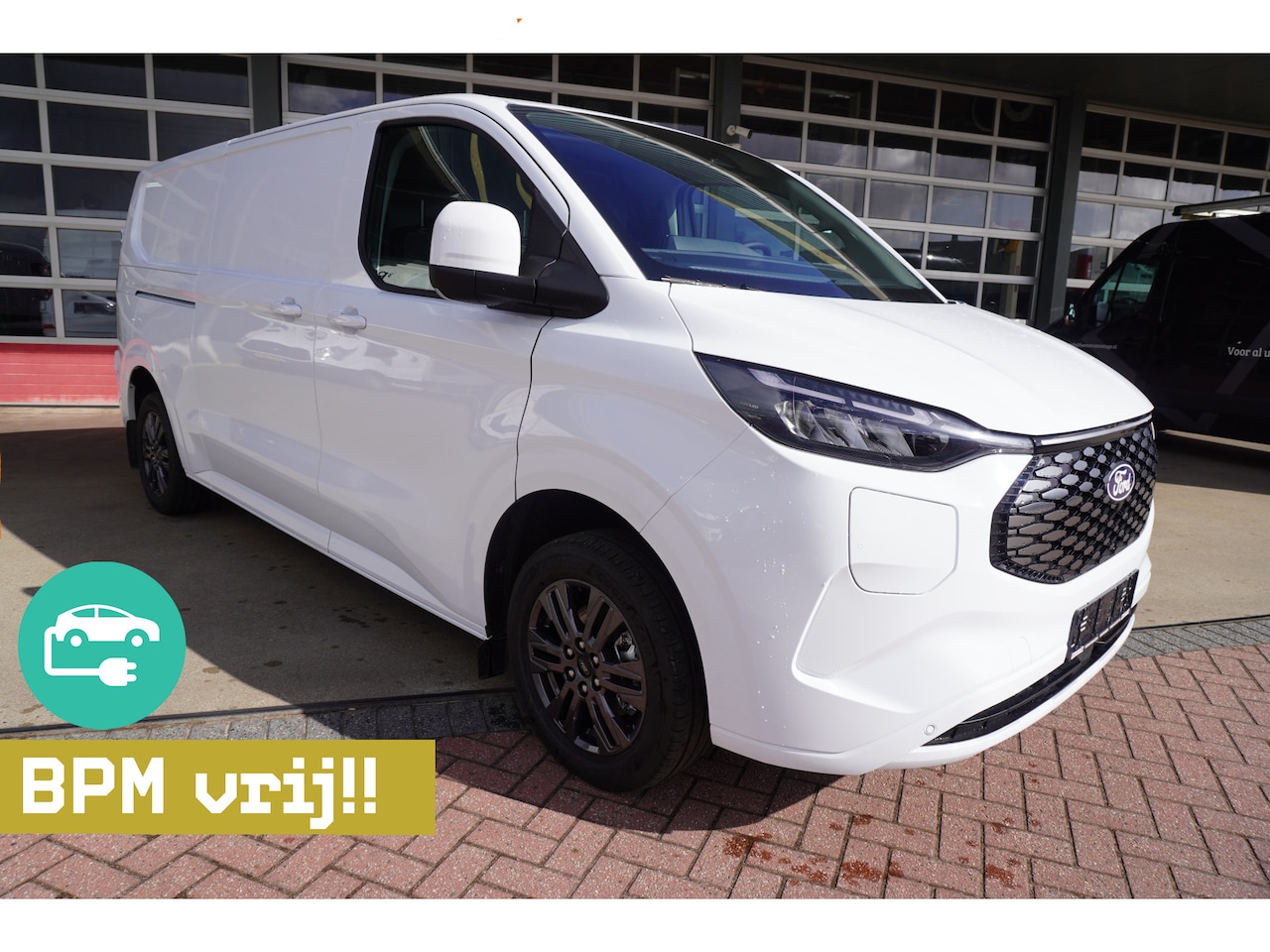 Ford E-Transit Cust. - 320L L2H1 Limited 65 kWh 160Kw/218PK Automaat met POWERPACK Nr. V053 | Airco | Cruise | Ap - AutoWereld.nl