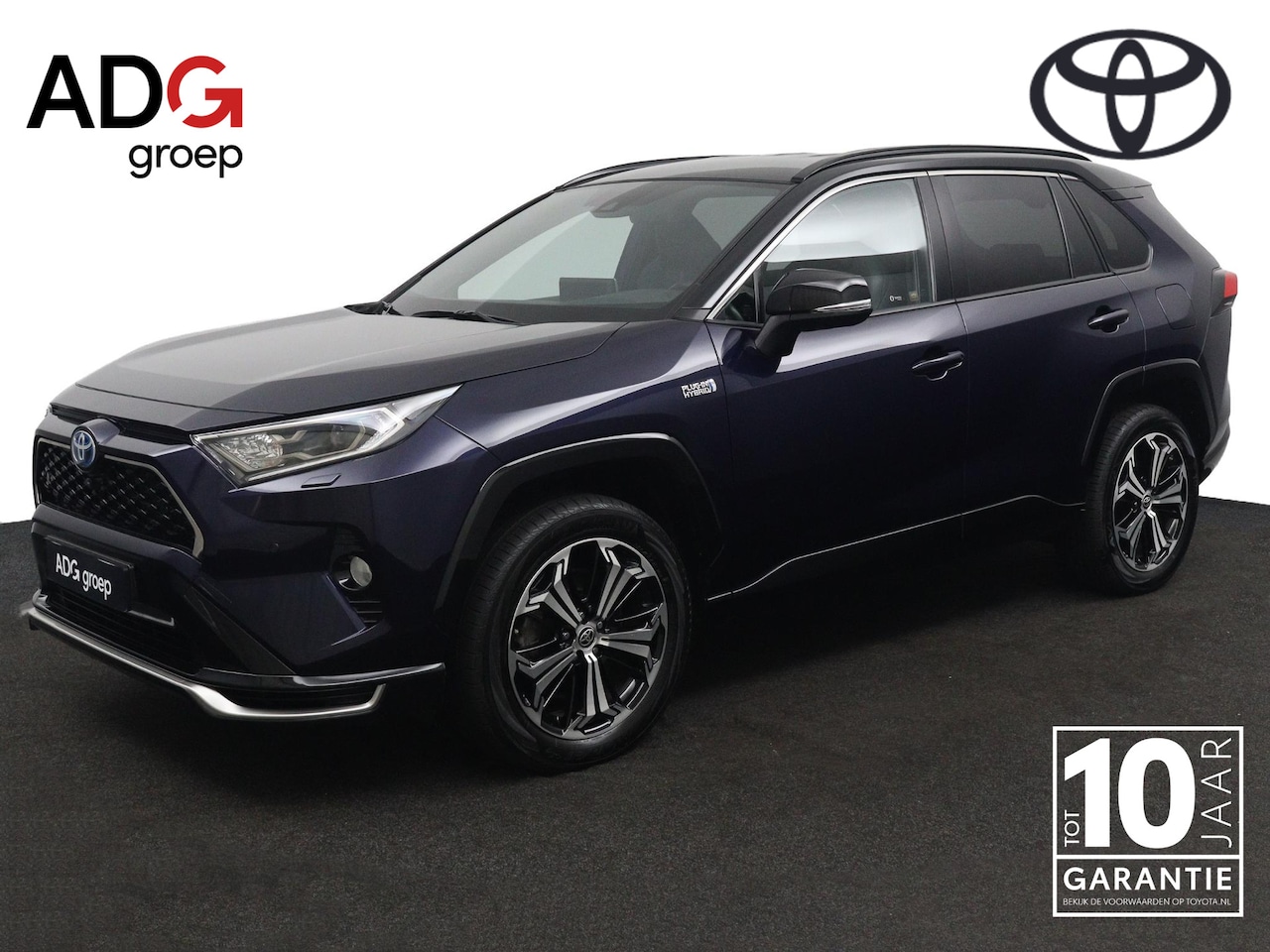 Toyota RAV4 - 2.5 Plug-in Hybrid AWD Bi-Tone Plus | Trekhaak | Head Up Display | JBL Audio | Lederen Bek - AutoWereld.nl
