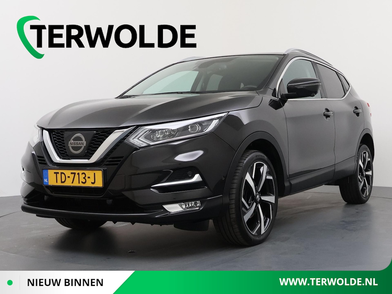 Nissan Qashqai - 1.2 Tekna | Panoramadak | Half Leder | Stoelverw. | - AutoWereld.nl