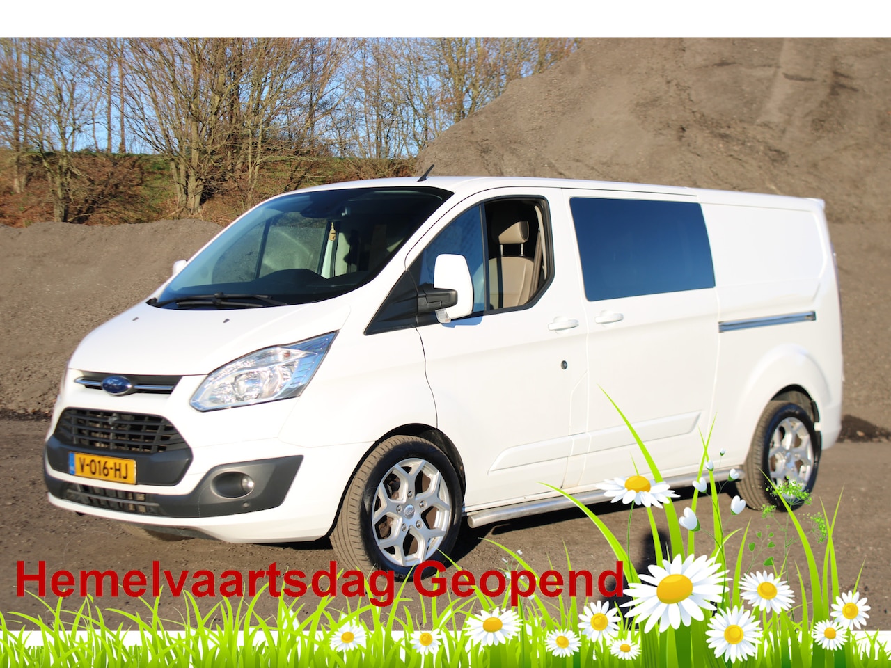 Ford Transit Custom - 310 2.0 TDCI L2H1 Limited DC |Leder|Stoelverwarming| - AutoWereld.nl