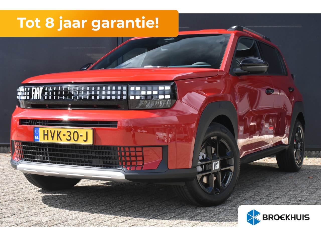 Fiat Grande Panda - 1.2 Hybrid Icon Style Automaat 8 Jaar garantie! | Navigatie by App | Parkeersensoren v/a | - AutoWereld.nl