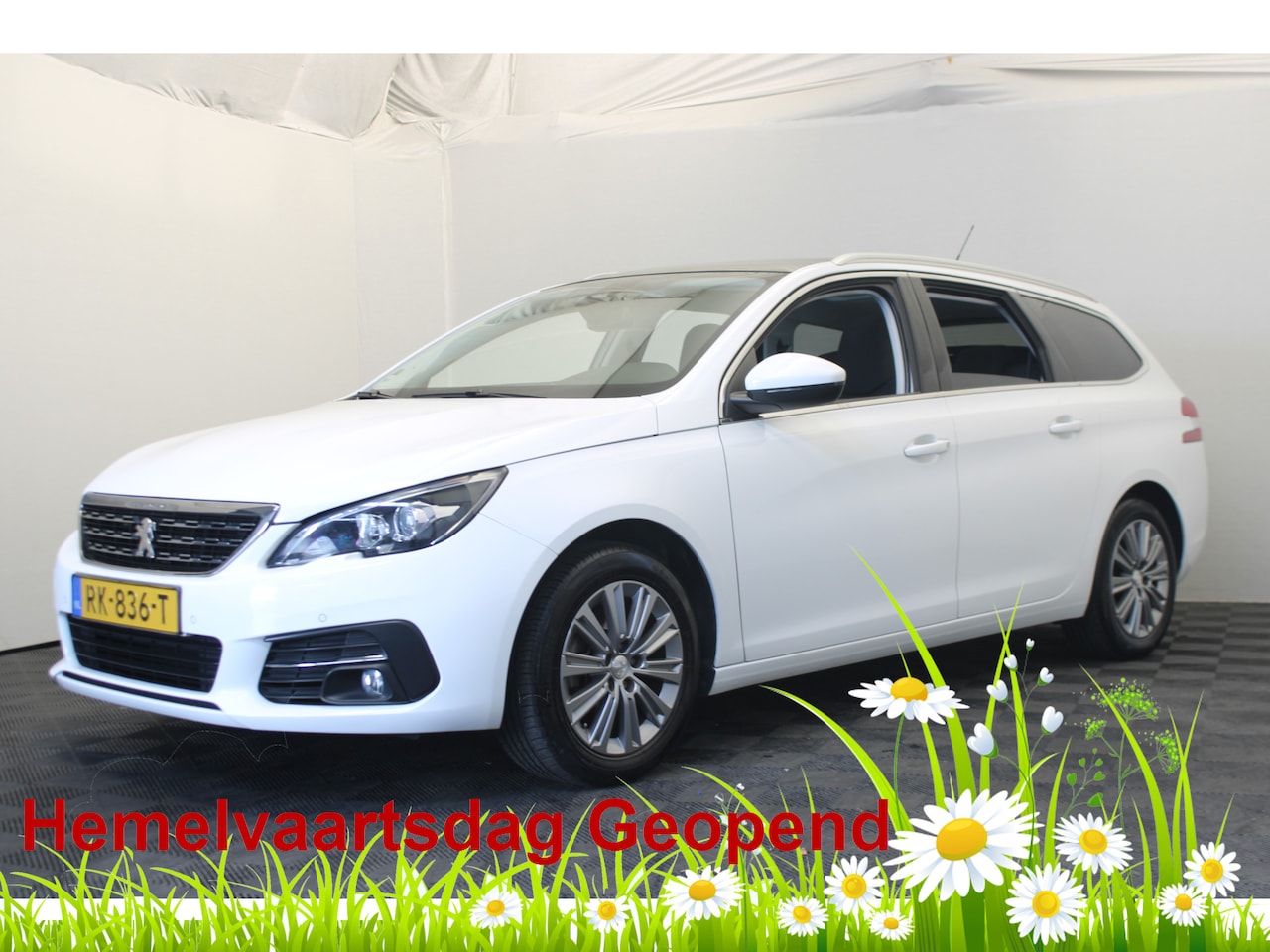 Peugeot 308 SW - 1.2 PureTech Blue Lease Premium |Pano|Navi|Camera| - AutoWereld.nl