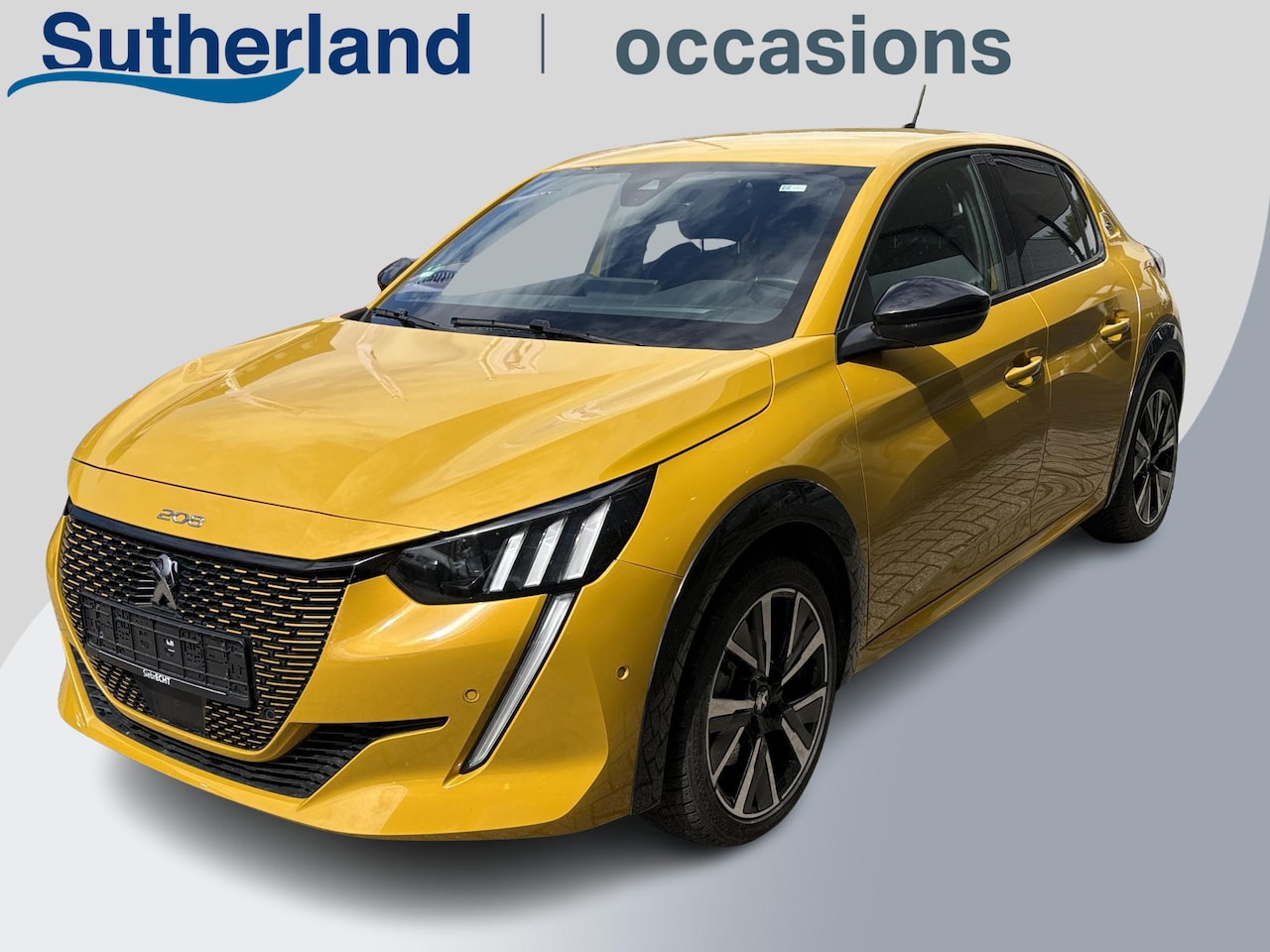 Peugeot e-208 - EV GT 50 kWh | 7800 KM | Stoelverwarming | Adaptive Cruise | Dodehoeksensoren | LM Winters - AutoWereld.nl