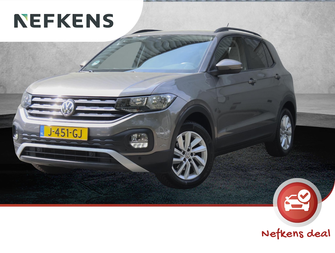 Volkswagen T-Cross - 1.0 TSI Life | Navigatie | All-season Banden | Adaptieve Cruise Control | Airco | Parkeers - AutoWereld.nl