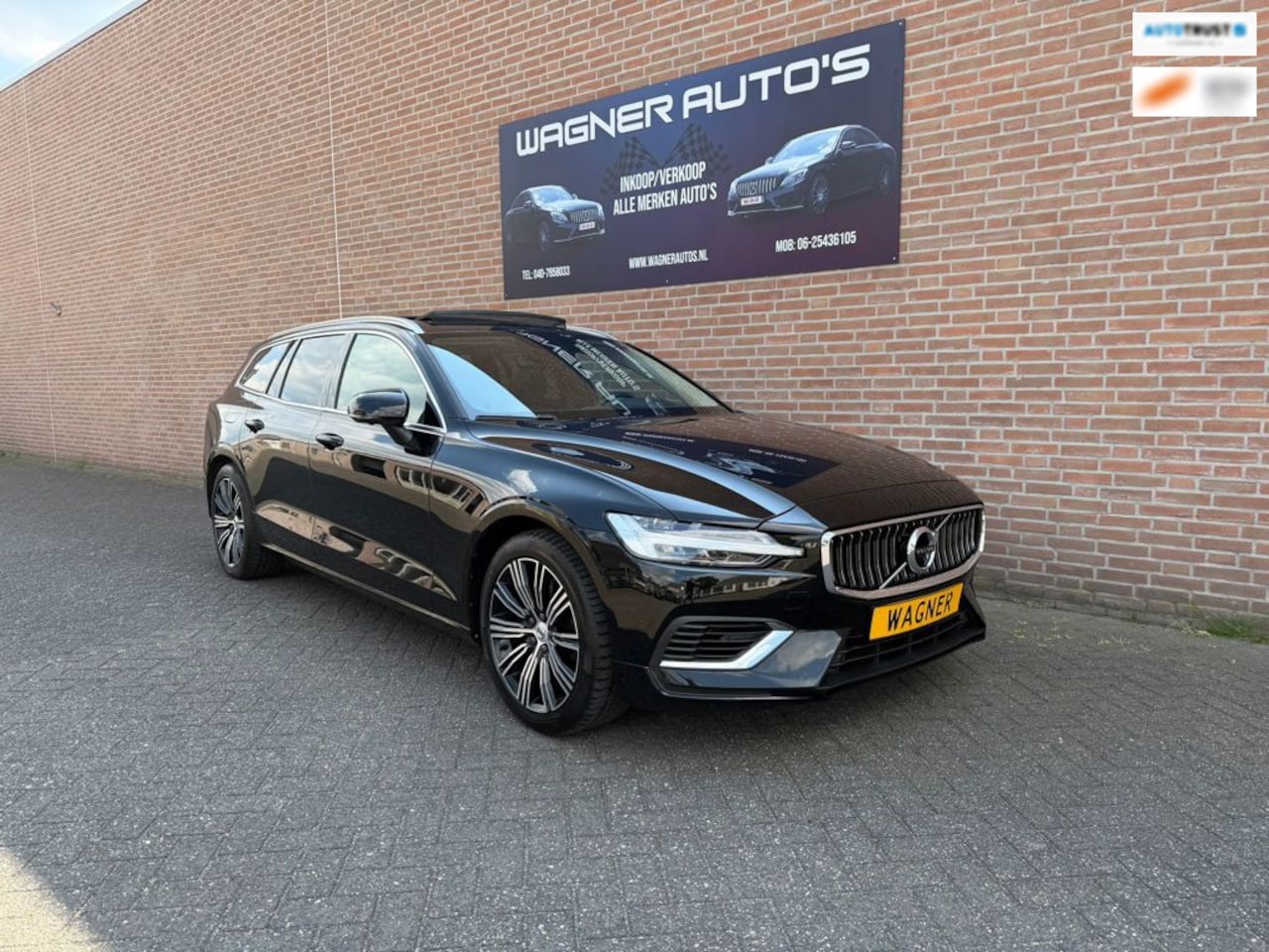 Volvo V60 - 2.0 T8 AWD Recharge Hybride BTW-AUTO Pano Trekhaak-wegdraaibaar Bowers-Wilkins Audio 360-c - AutoWereld.nl