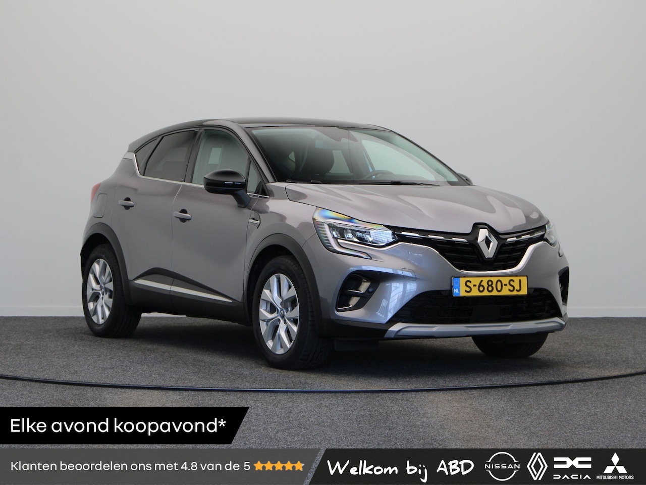Renault Captur - E-Tech Plug-in Hybrid 160pk Intens | Automaat | Easy link 9,3'' Navigatiesysteem | Trekhaa - AutoWereld.nl