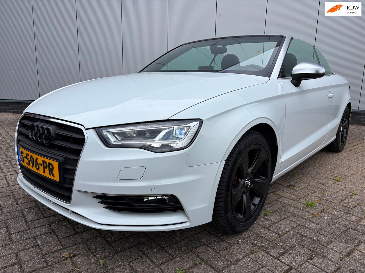 Audi A3 Cabriolet - 1.4 TFSI Ambition Pro.S-Line AUTOMAAT WhiteEdition - AutoWereld.nl
