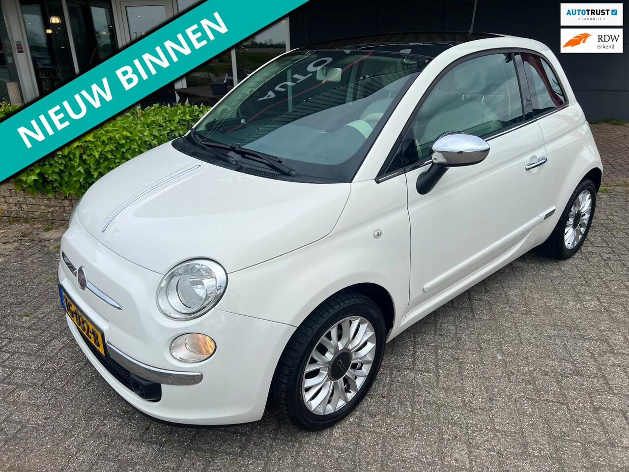Fiat 500 - 1.2 PopStar I CHROME I PANO I AIRCO I PDC I APK+NAP - AutoWereld.nl