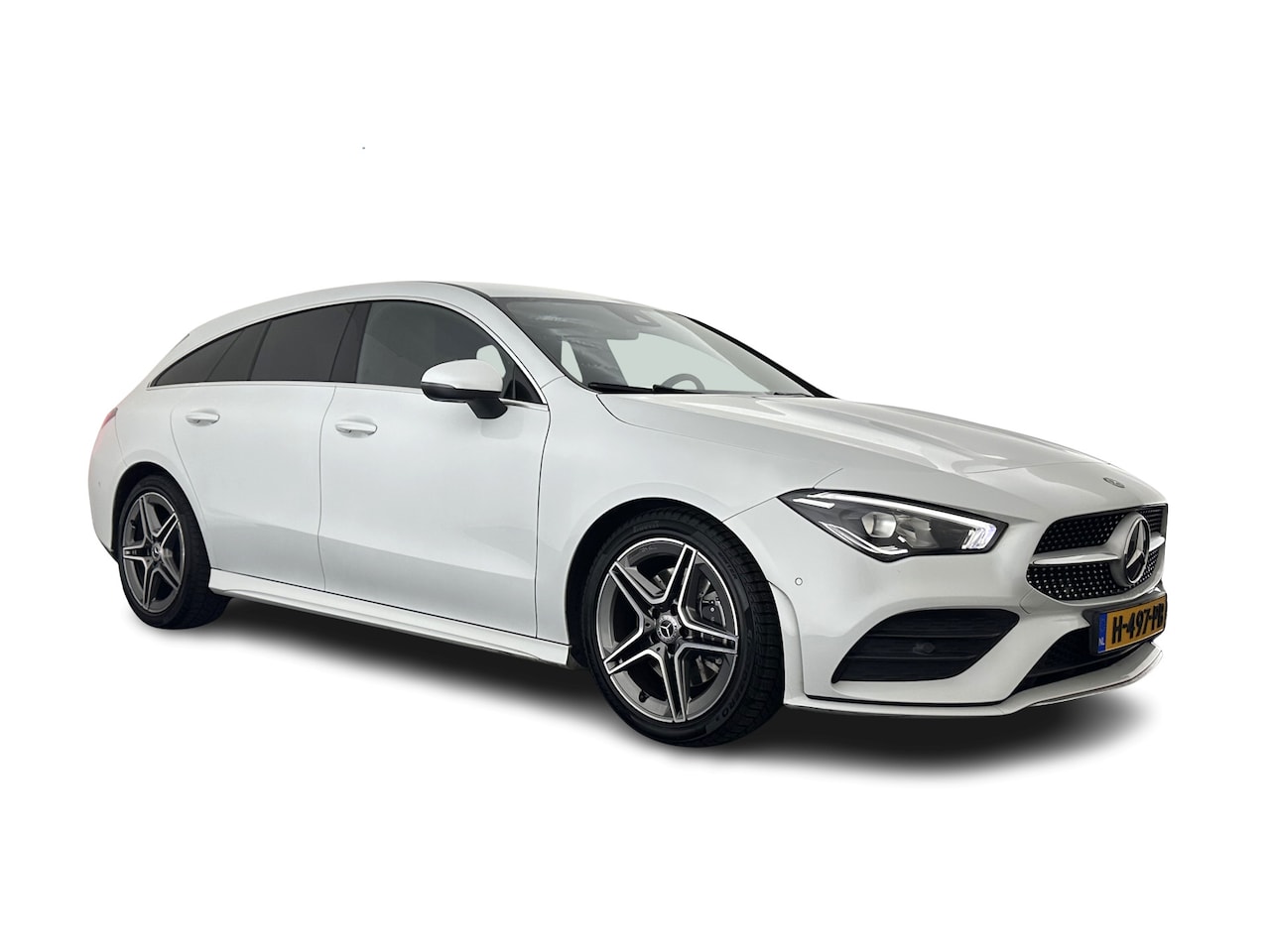 Mercedes-Benz CLA-klasse Shooting Brake - 200 Business Solution AMG (INCL.BTW) Aut. *LEATHER-MICROFIBRE | FULL-LED | HEATED-SPORTSEA - AutoWereld.nl