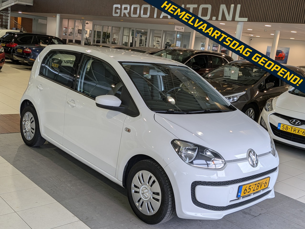Volkswagen Up! - 1.0 move up! BlueMotion Airco, Cruise Control, Stuurbekrachtiging - AutoWereld.nl