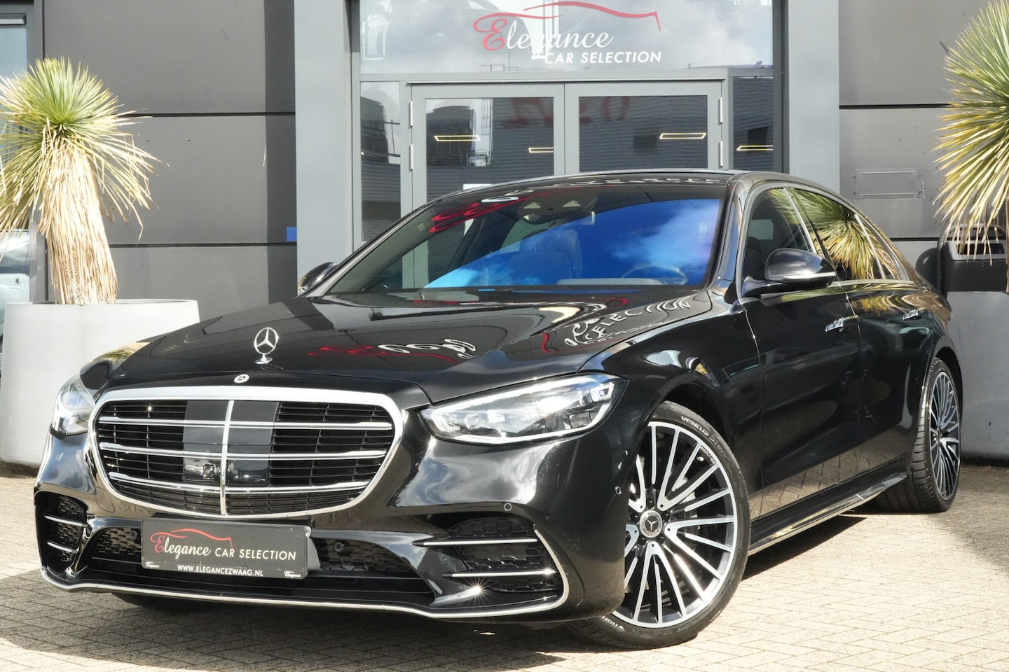 Mercedes-Benz S-klasse - 580 e Lang AMG Line 510pk Panoramadak/Massage/Burmester - AutoWereld.nl